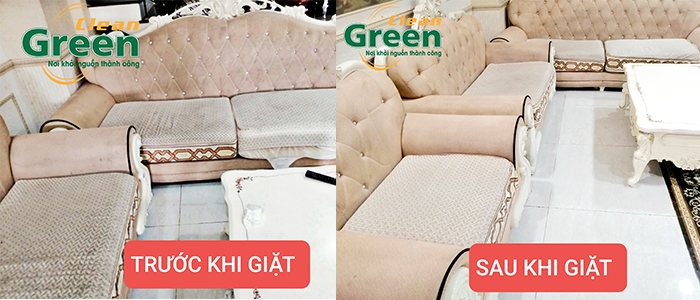 Green Clean - Dịch vụ giặt ghế sofa giá rẻ tại nhà Bình Dương